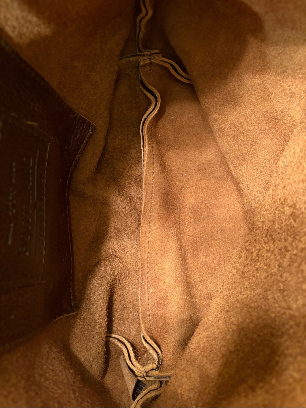 Portland Leather Goods | Large Bucket Bag | Coldbrew - Picture 12 of 12